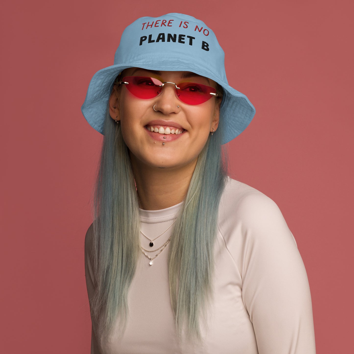 Organic bucket hat- No planet B